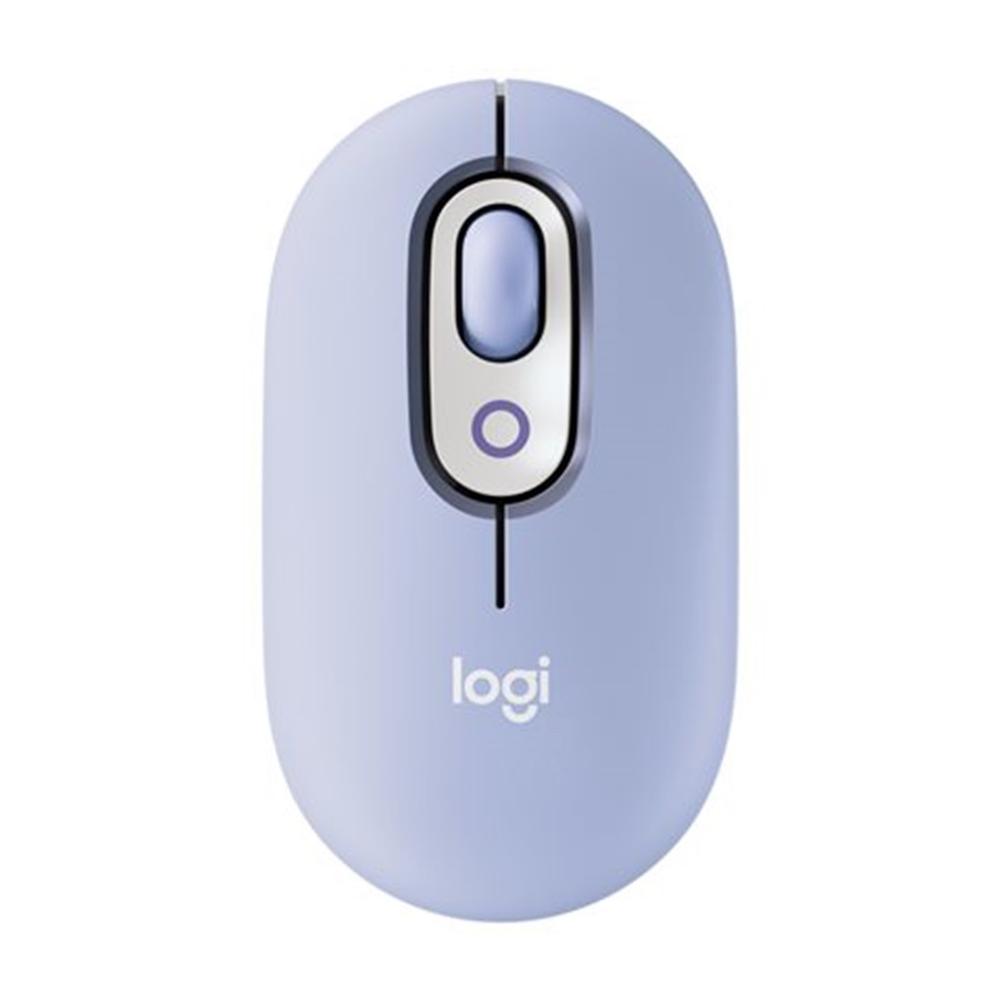 Ratón Logitech Pop Inalámbrico Lila