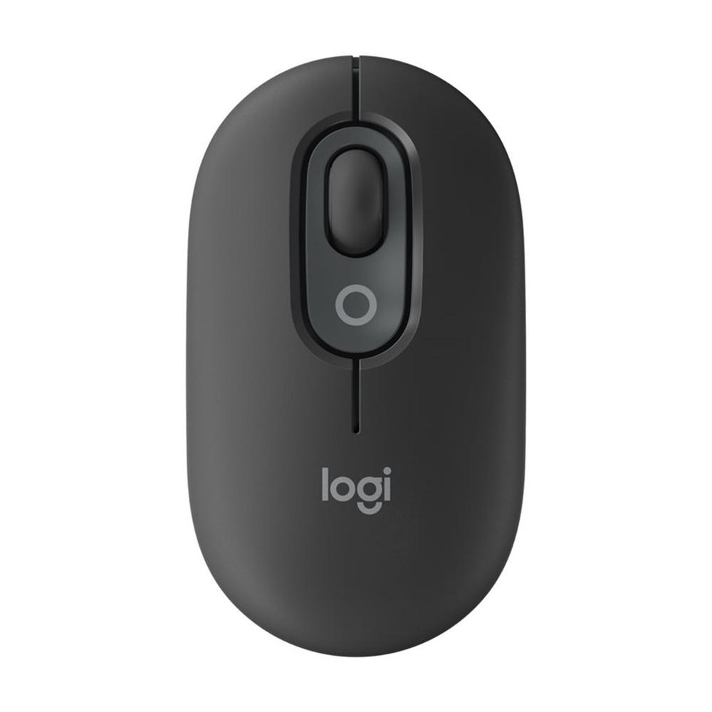 Ratón Logitech Pop Inalámbrico Grafito