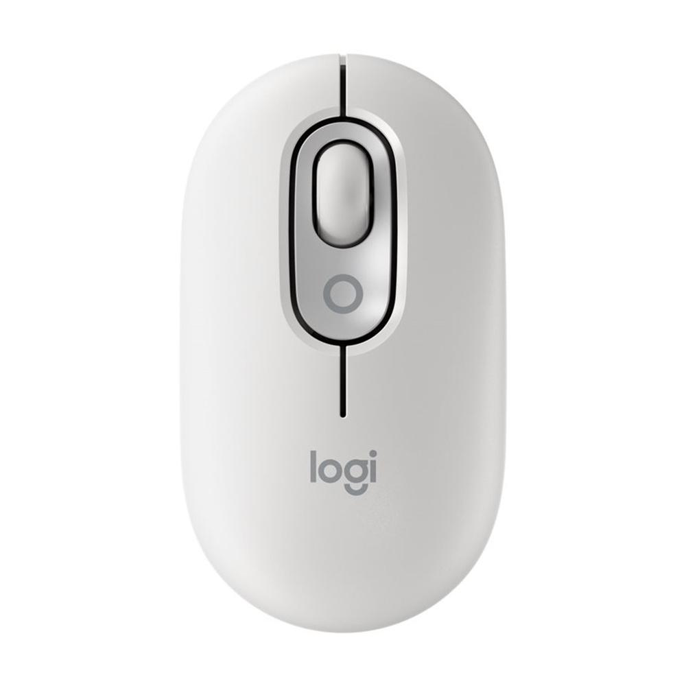 Ratón Logitech Pop Inalámbrico Blanco