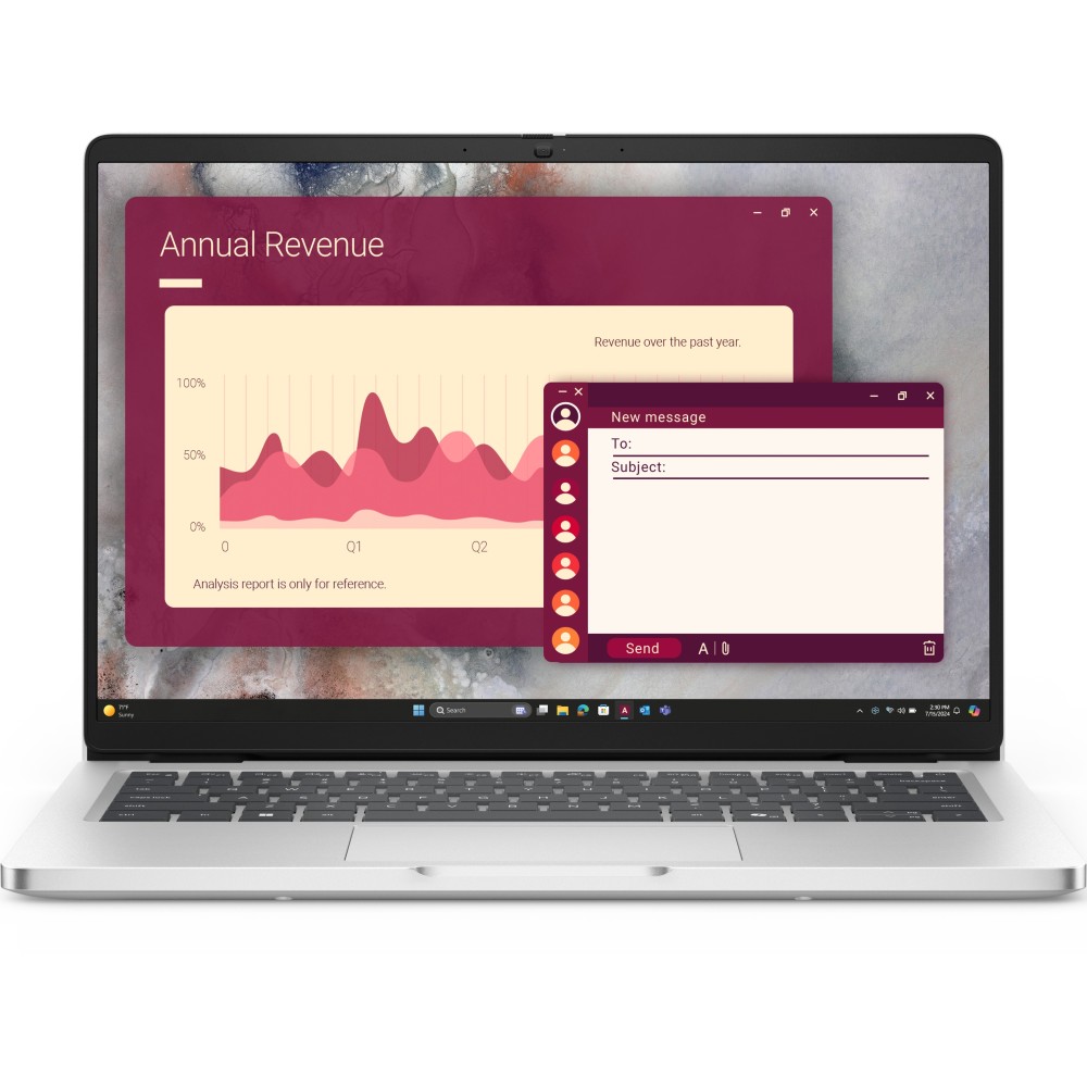 Portátil Dell Pro 14 PC14250 Intel Core Ultra 5 235U 16GB 512GB SSD Windows 11 Pro