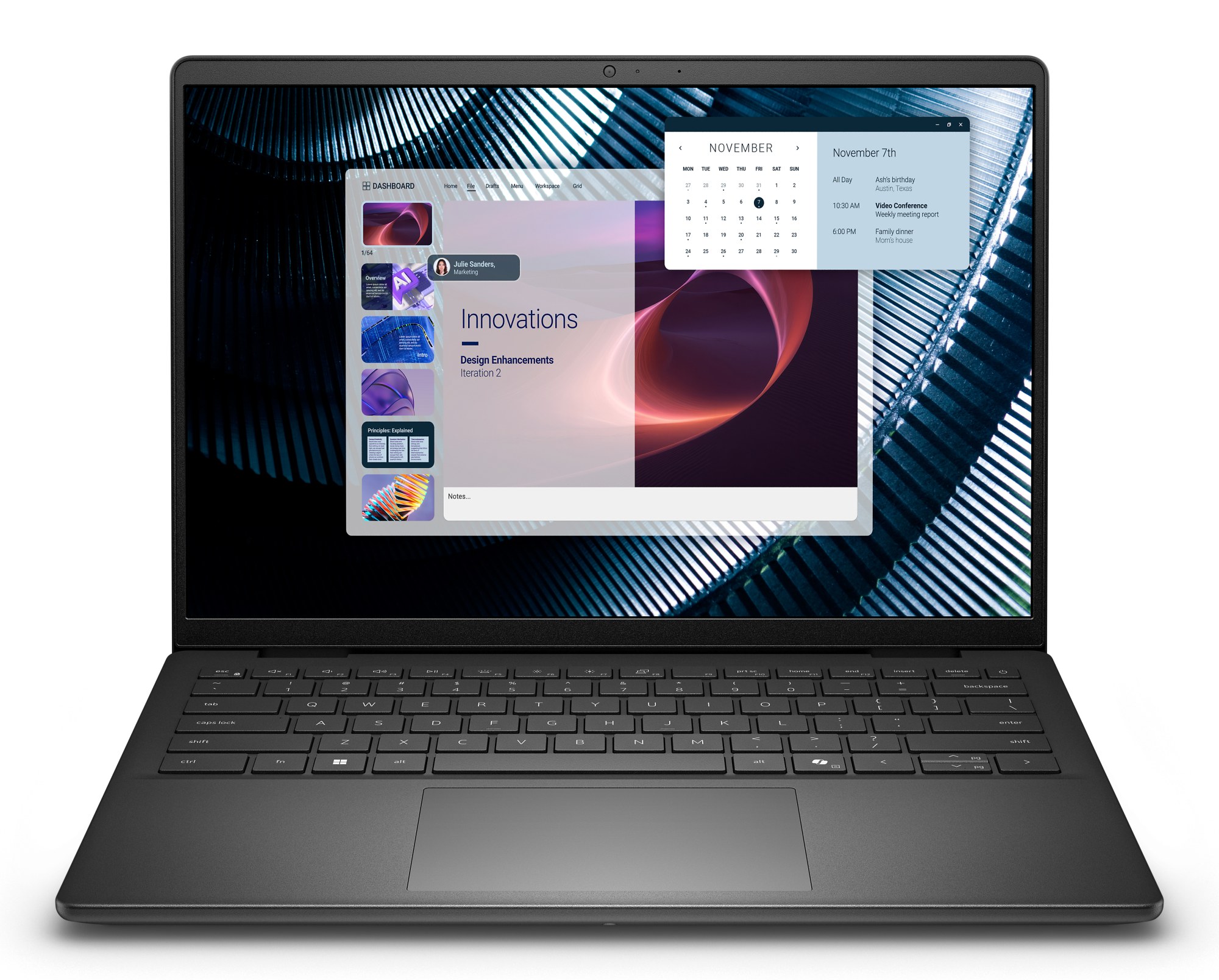 Portátil Dell Pro 14 Essential Intel Core 5 120U 16GB 512GB SSD Windows 11 Pro Negro