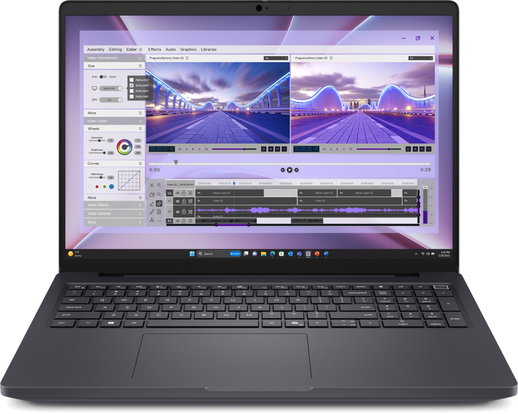Portátil Dell Pro Max 16 Intel Core Ultra 7 265H 32GB 1TB SSD NVIDIA RTX PRO 2000 Blackwell Windows 11 Pro Negro