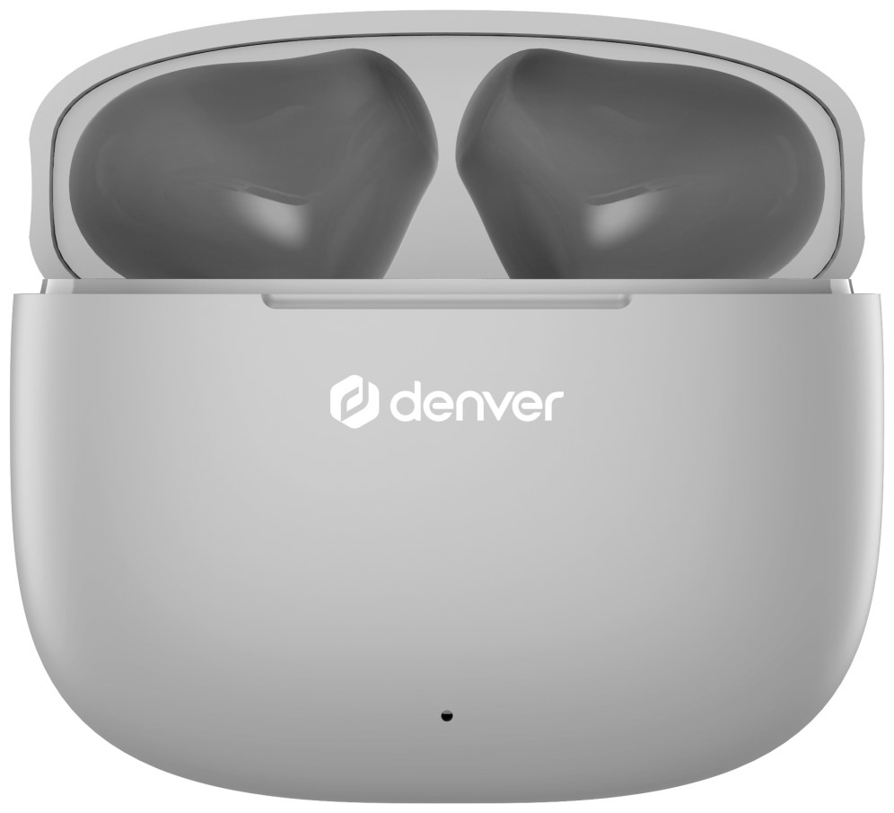 Auriculares Denver TWE-48GR De botón (TWS) Bluetooth USB-C Gris