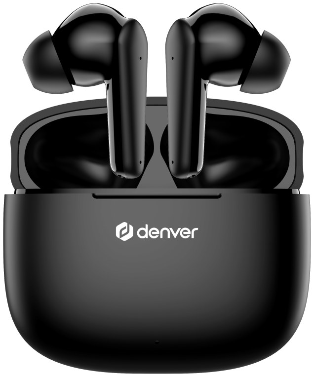 Auriculares Denver TWE-48B De botón (TWS) Bluetooth USB-C Negro