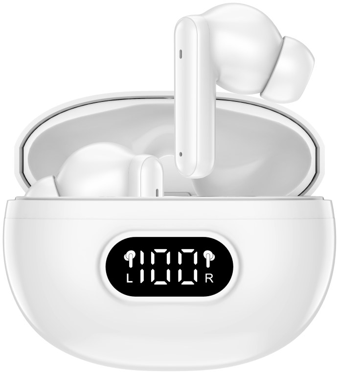 Auriculares Denver TWE-357 Open-ear / conducción ósea Bluetooth USB-C Blanco