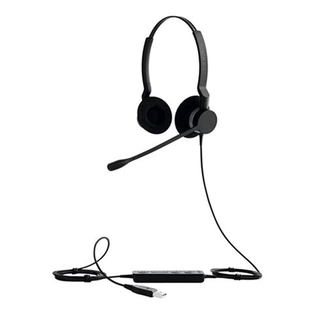 Auriculares Jabra BIZ 2300 Duo Diadema USB-A Negro