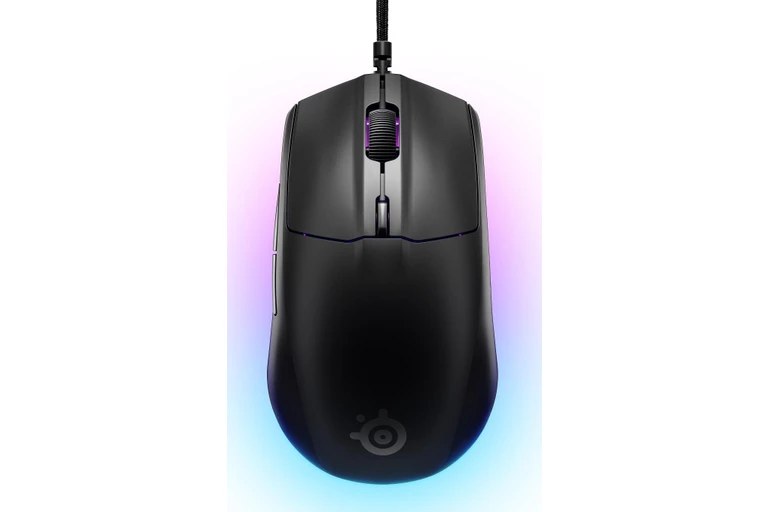 Ratón SteelSeries Rival 3 Gen 2 Con cable Negro