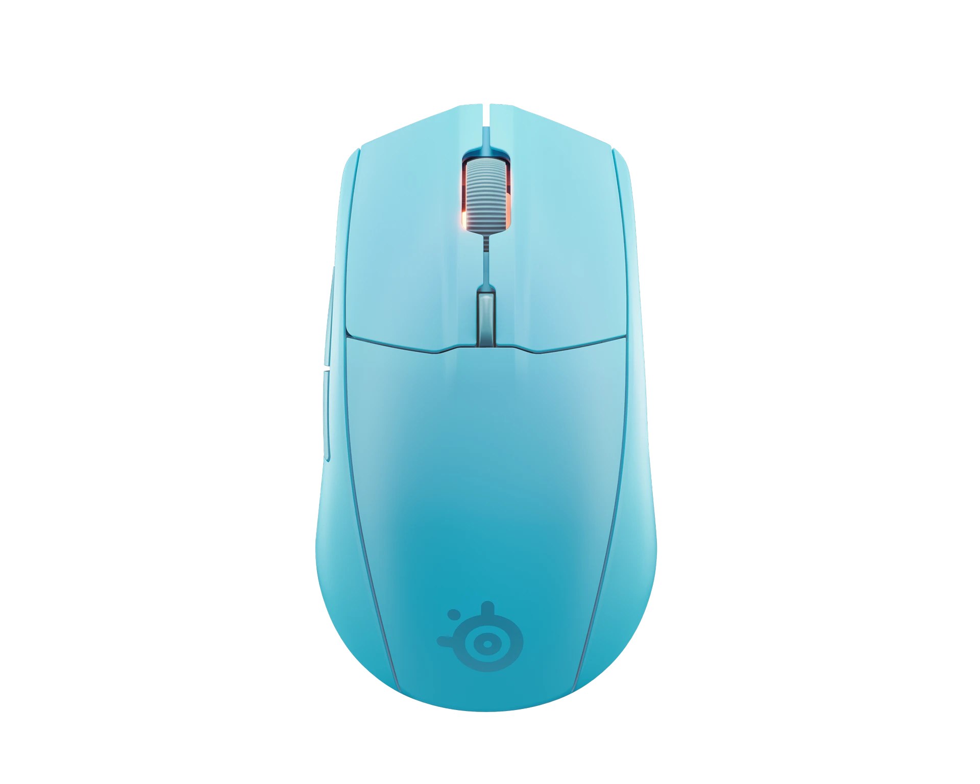 Ratón SteelSeries Rival 3 Gen. 2 Inalámbrico Azul claro
