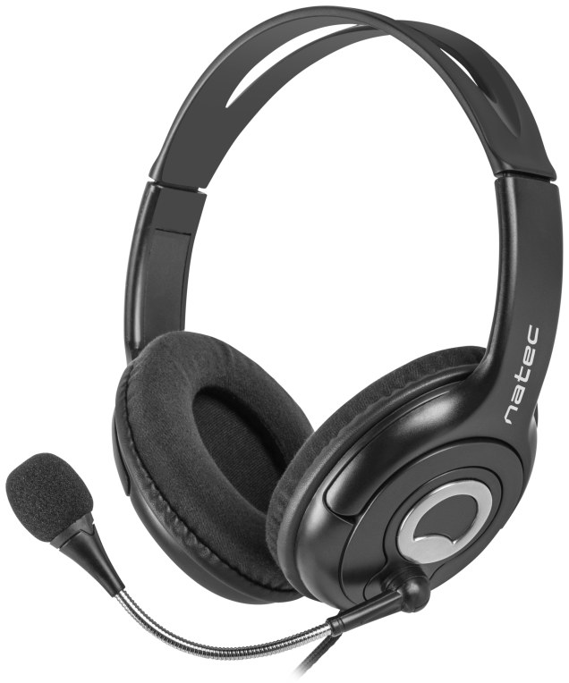 Auriculares Natec Bear 2 Diadema Jack 3,5 mm Negro