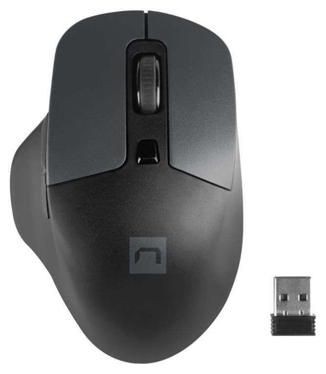 Ratón Natec BlackBird 2 Inalámbrico Negro