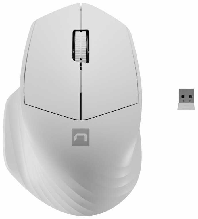 Ratón Natec Siskin 2 Bluetooth Blanco