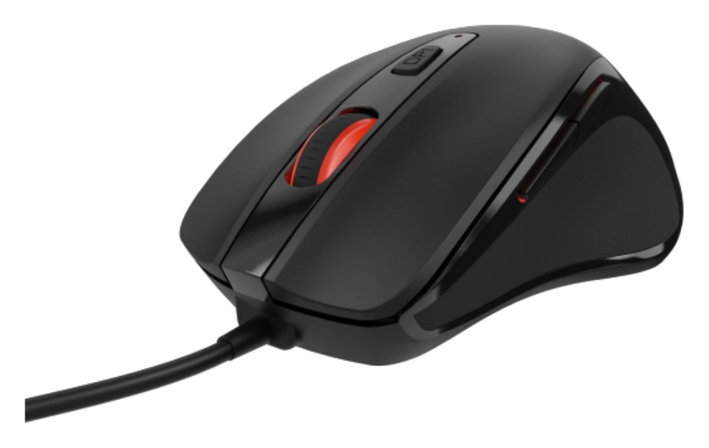 Ratón Natec NMY-2047 Con cable Negro