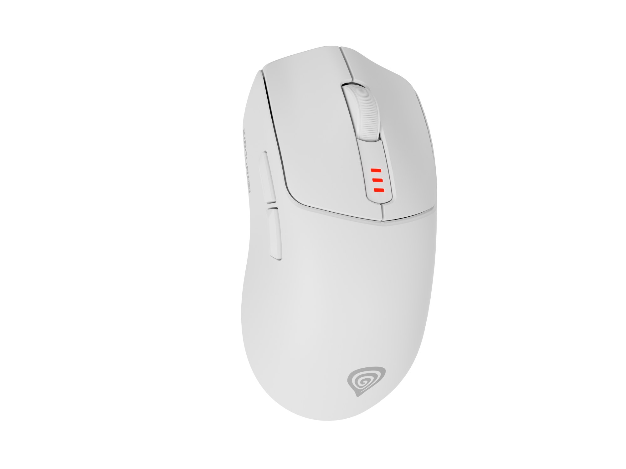 Ratón Genesis Zircon 500 Con cable Inalámbrico Bluetooth Blanco