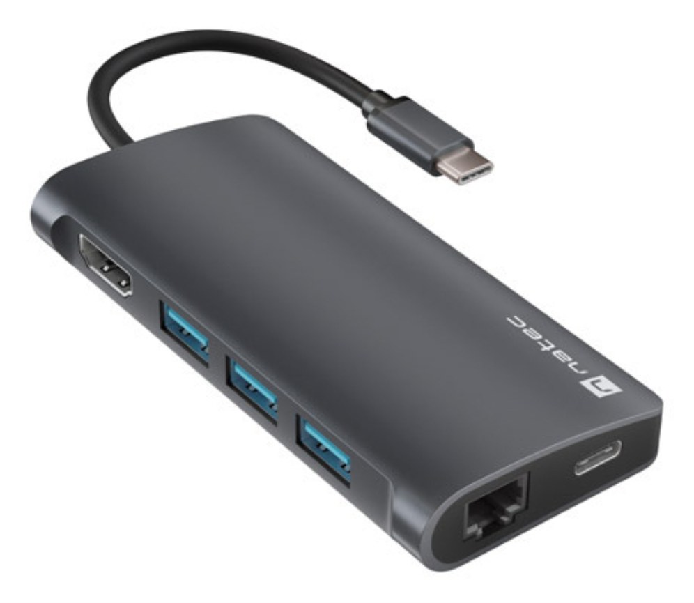 NATEC NMP-2162 base para portátil y replicador de puertos Alámbrico USB 3.2 Gen 