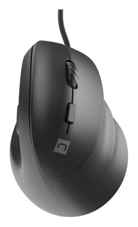 Ratón Natec CRAKE 2 Pro Con cable Negro