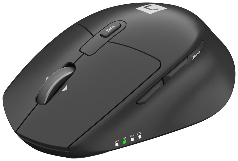 Ratón Natec Kite Inalámbrico Bluetooth Negro