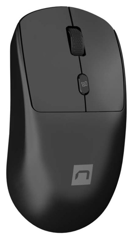 Ratón Natec Hawk 2 Inalámbrico Negro