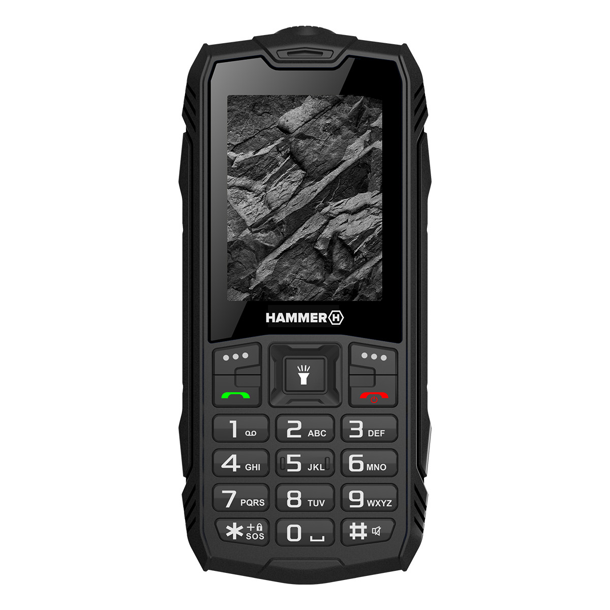 Móvil Hammer Rock 2.4" Dual SIM Negro