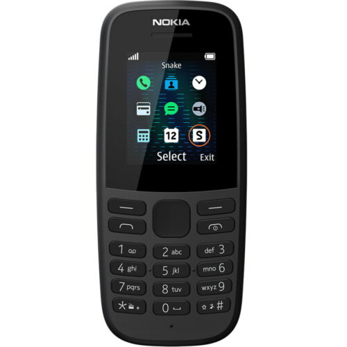 Móvil Nokia 105 4ª Edición Dual SIM Negro