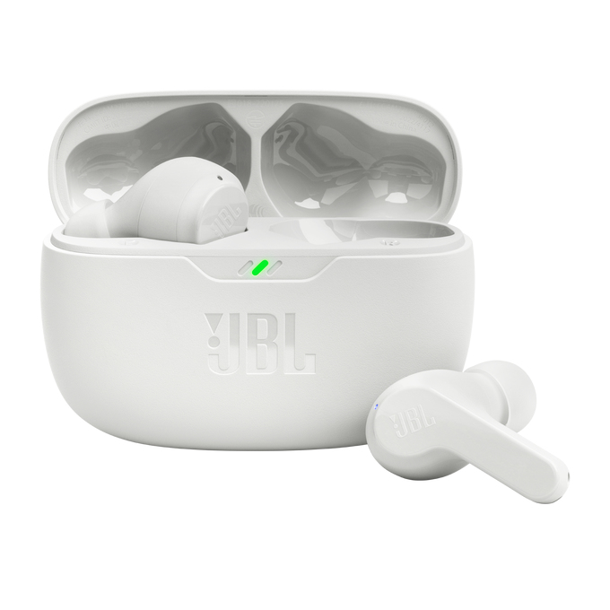 Auriculares Jbl Wave Beam De botón (TWS) Bluetooth Blanco