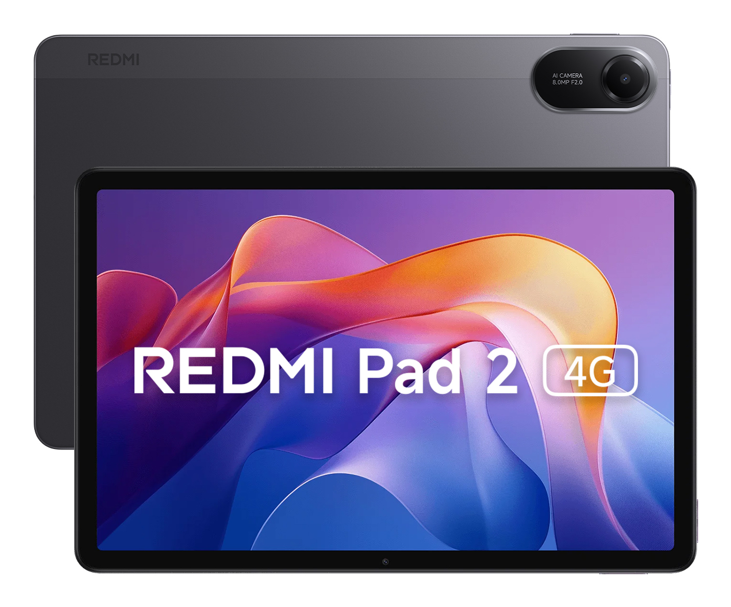 Tablet Xiaomi Redmi Pad 2 11" 256GB 8GB MediaTek Helio G100Ultra Wi-Fi + 4G Gris Grafito