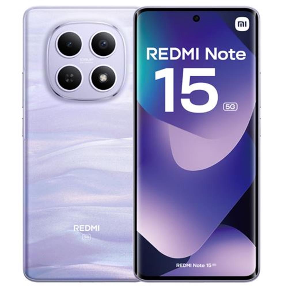 Móvil Xiaomi Redmi Note 15 5G 6.77" Snapdragon 6 Gen 3 8GB 256GB Púrpura