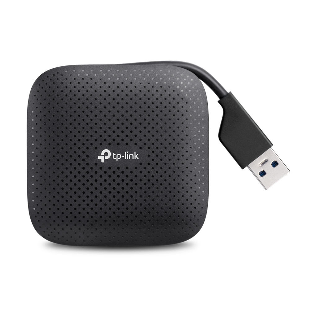 Hub USB TP-Link UH400 4 puertos USB 3.2 Gen 1 Type-A Negro
