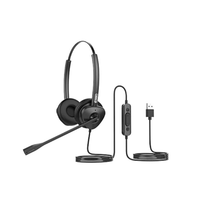 Auriculares Fanvil HT302-U Diadema USB-A Negro