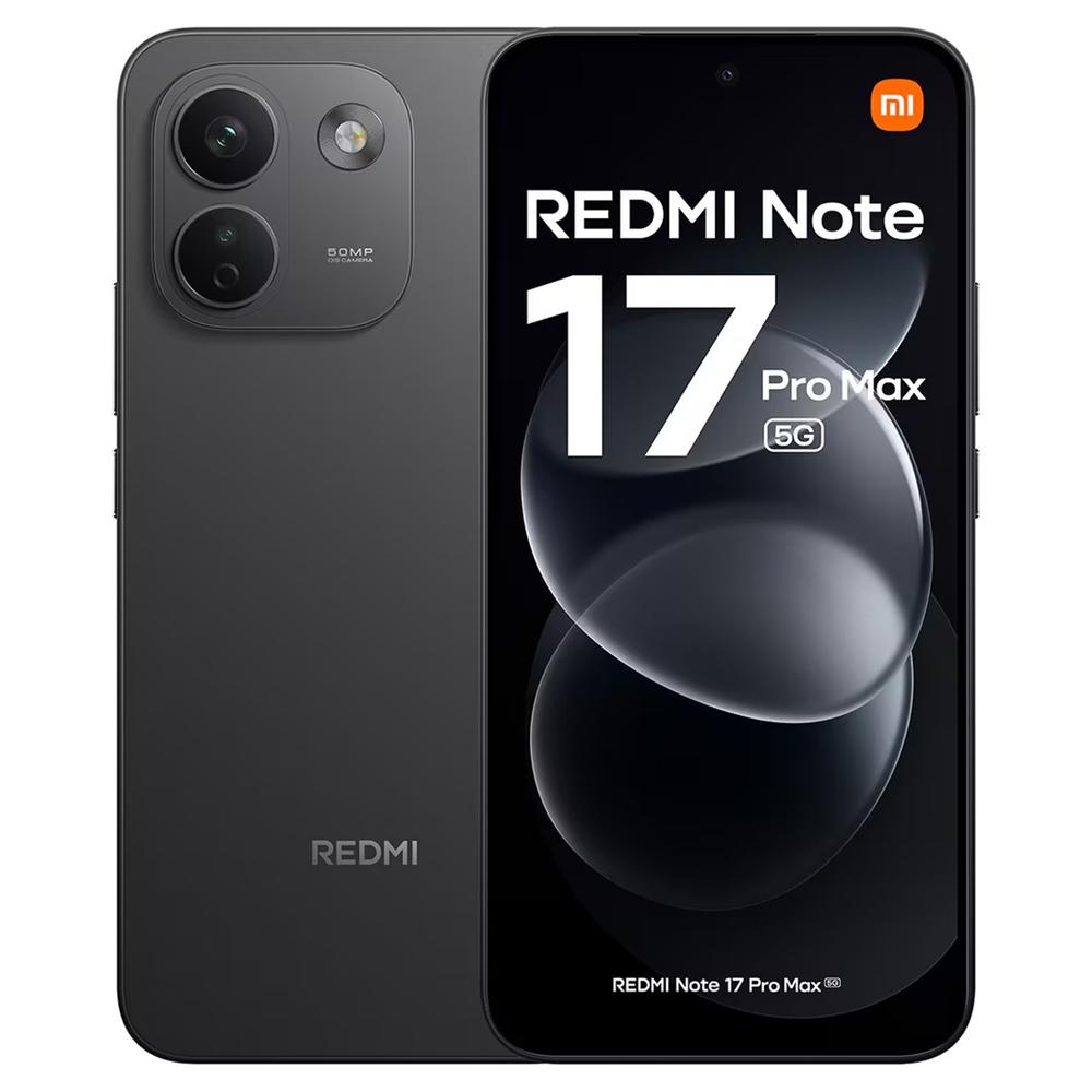 Móvil Xiaomi Redmi Note 17 Pro Max 5G 6.83" Snapdragon 6 Gen 5 8GB 256GB Negro