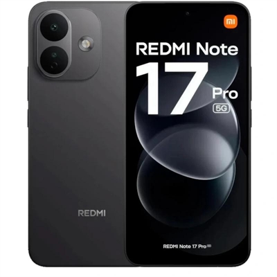 Móvil Xiaomi Redmi Note 17 Pro 5G 512GB 8GB 6.83" Negro