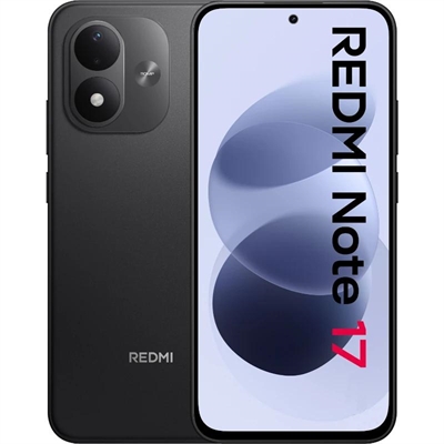 Móvil Xiaomi Redmi Note 17 6.9" MediaTek Helio G91-Ultra 4GB 128GB Negro