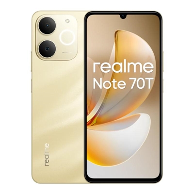 Móvil Realme Note 70T 128GB 4GB Dorado