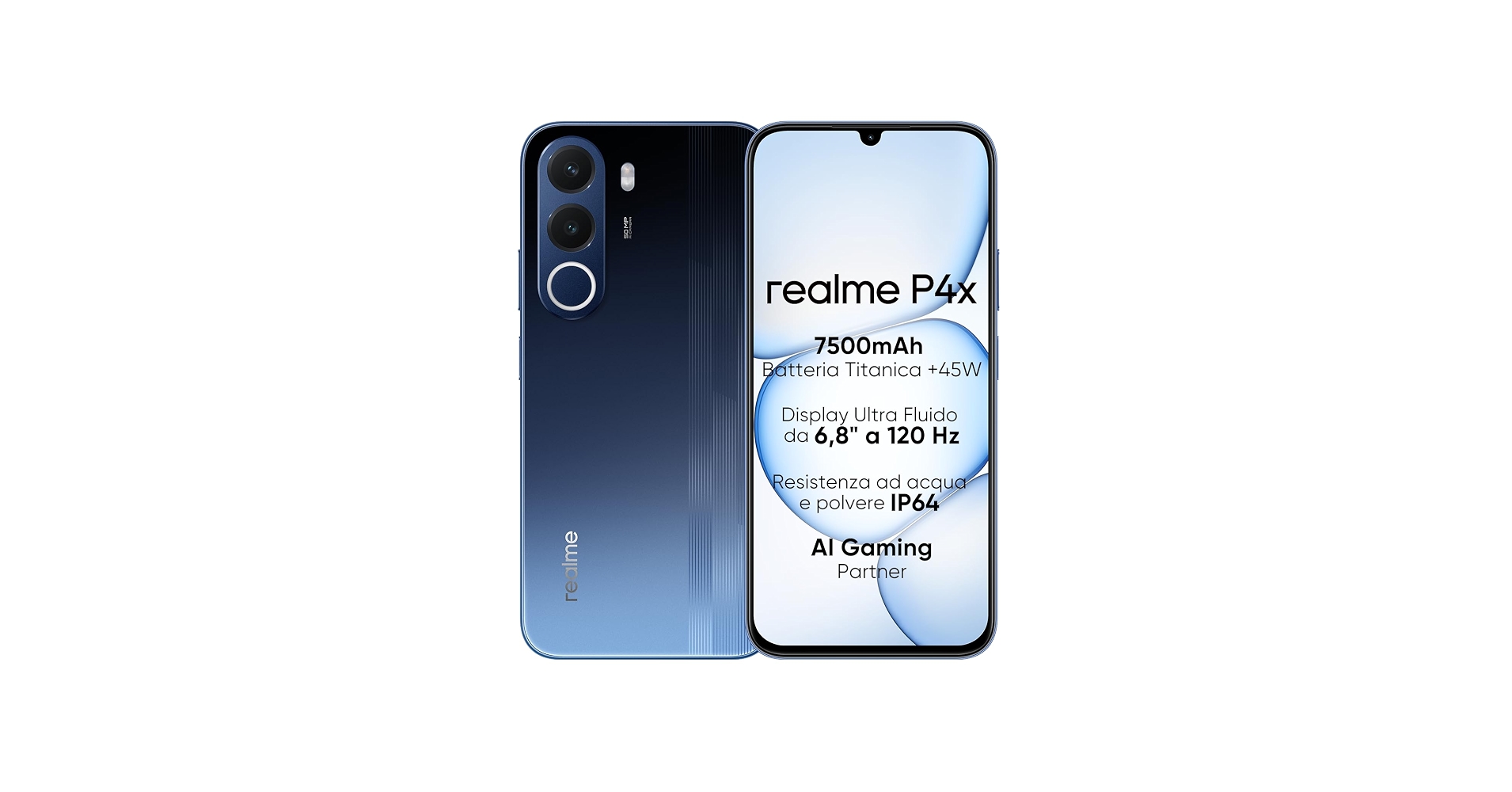Móvil Realme P4X 4GB 128GB Azul Marino