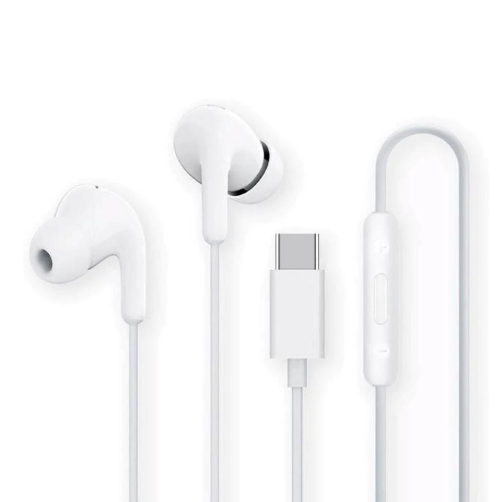 Auriculares Xiaomi Type-C Earphones Intraurales con cable USB-C Blanco
