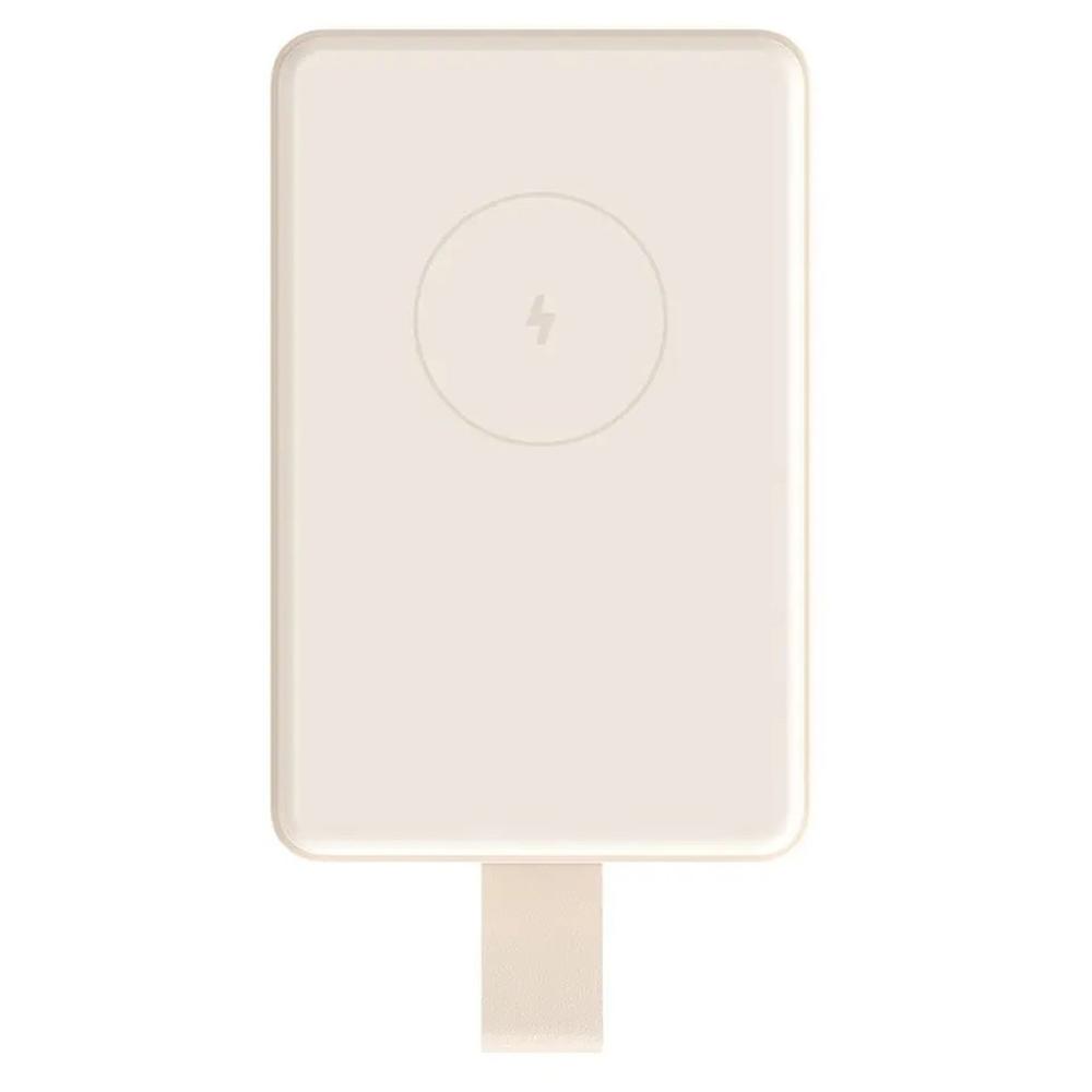 Batería externa Xiaomi Power Bank 6000mAh 15W USB-C Inalámbrico Blanco