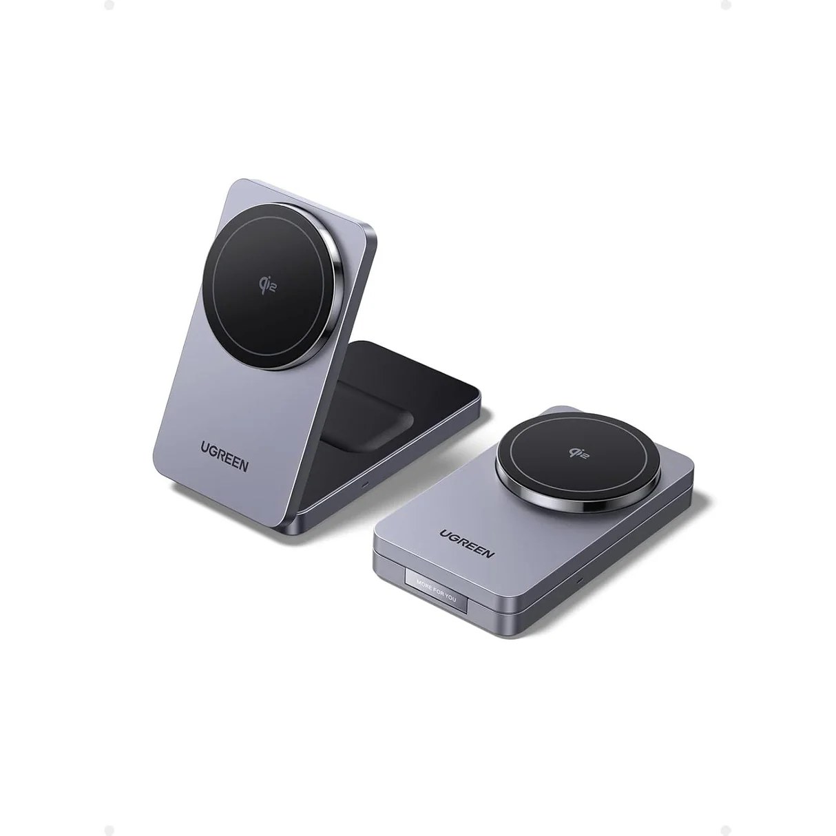 Cargador inalámbrico Ugreen 2-IN-1 MAGNETIC CHARGER Inalámbrico