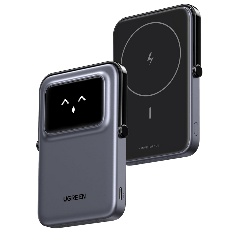 Cargador inalámbrico Ugreen UNO 5000 USB-C Inalámbrico Negro 20W