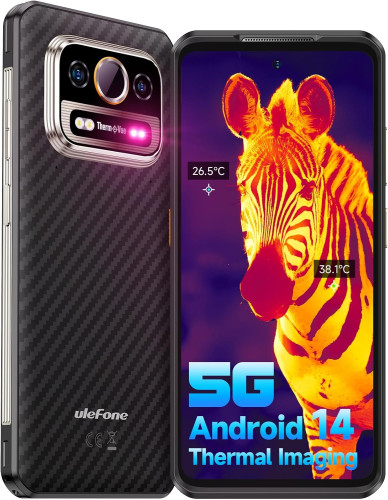 Móvil Ulefone Armor 25T Pro 6.78" MediaTek Dimensity 6300 8GB 256GB Negro
