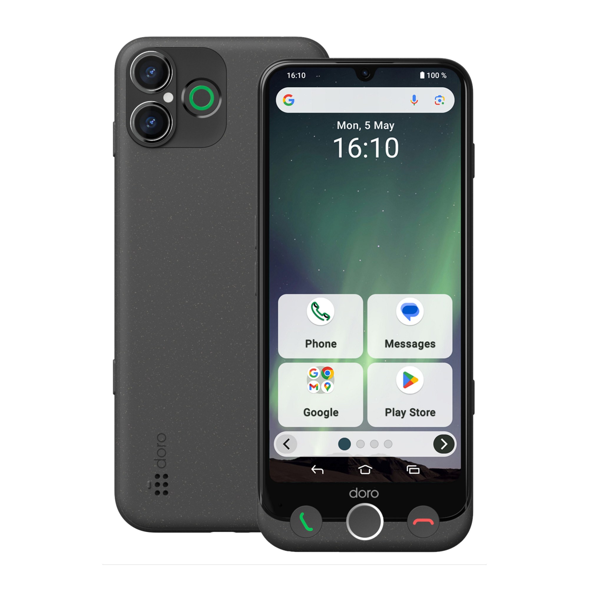 Móvil Doro Aurora A30 128GB 6GB Grafito