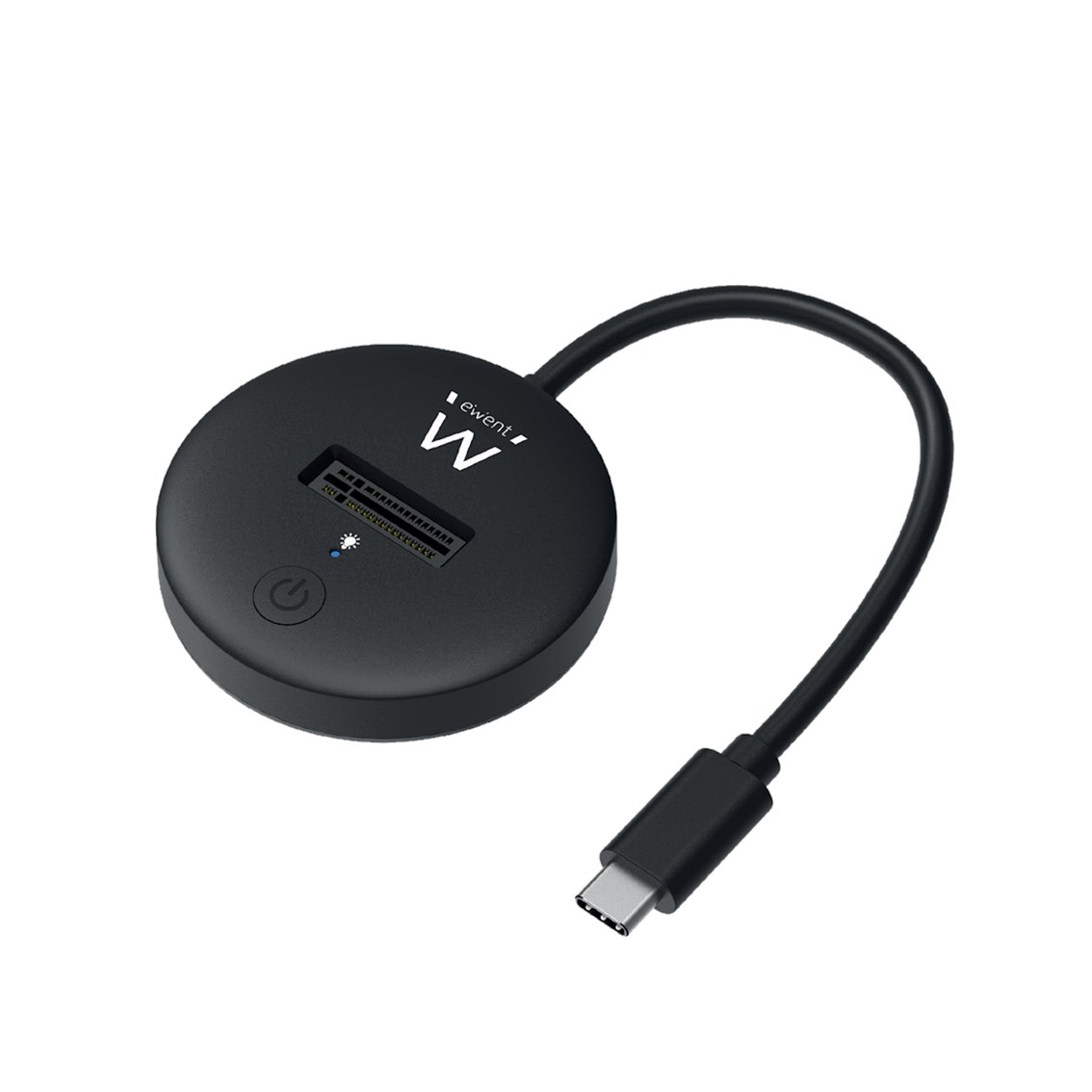 Hub USB Ewent EW7013 M.2 SSD USB-C USB 3.2 Gen 2 Negro
