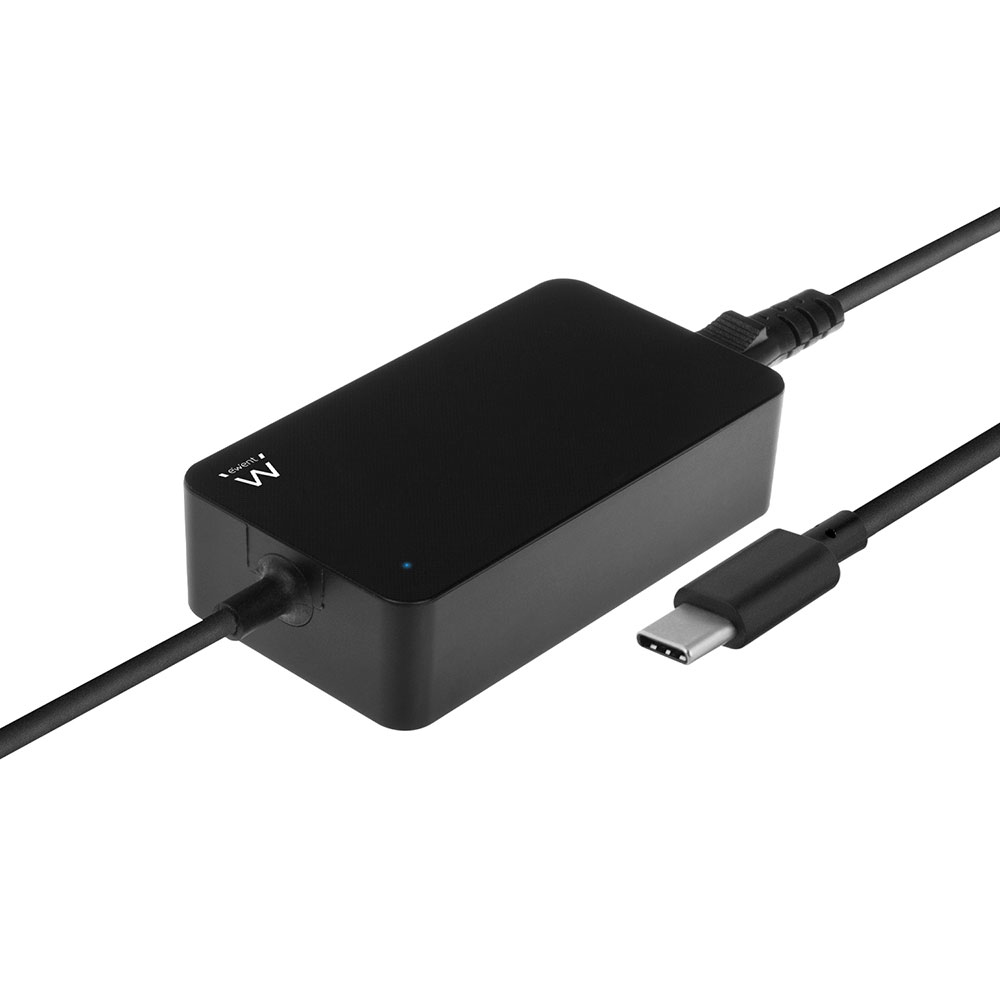 Cargador para portátil Ewent EW3981 USB-C Negro 45W