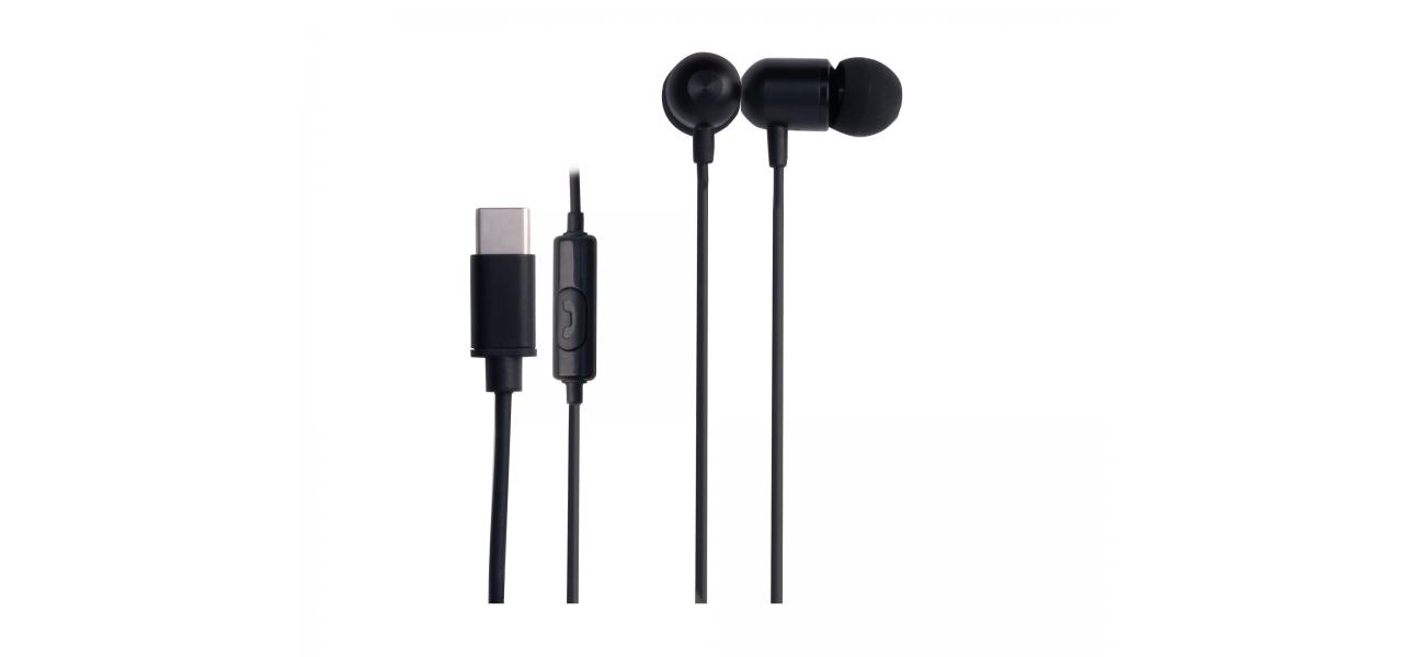 Auriculares Fonestar sistem X3 Intraurales con cable USB-C Negro