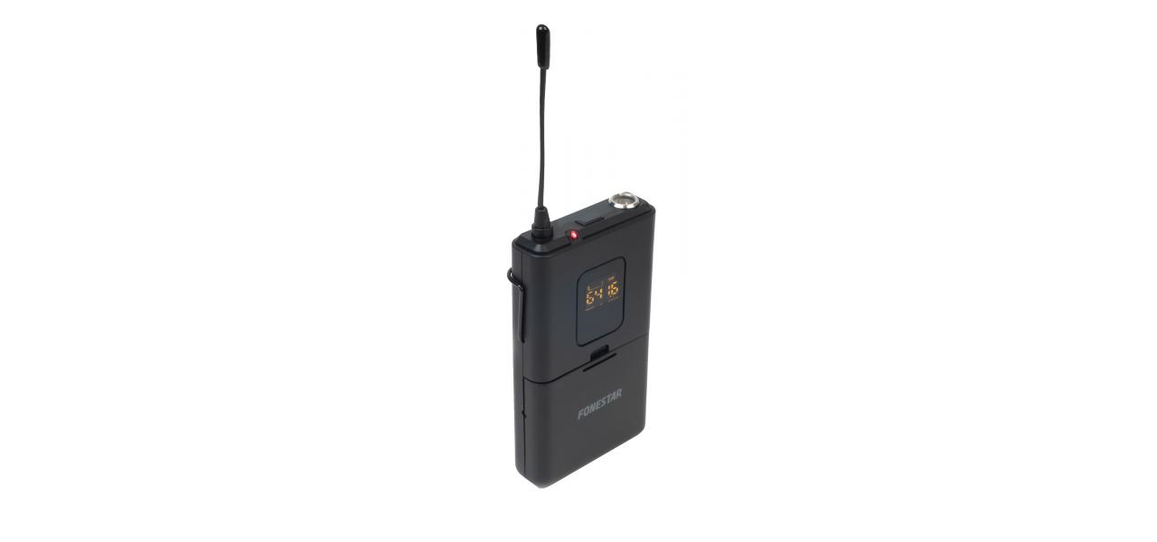 Microfono inalambrico fonestar wi-mic petaca uhf Reacondicionado Bueno