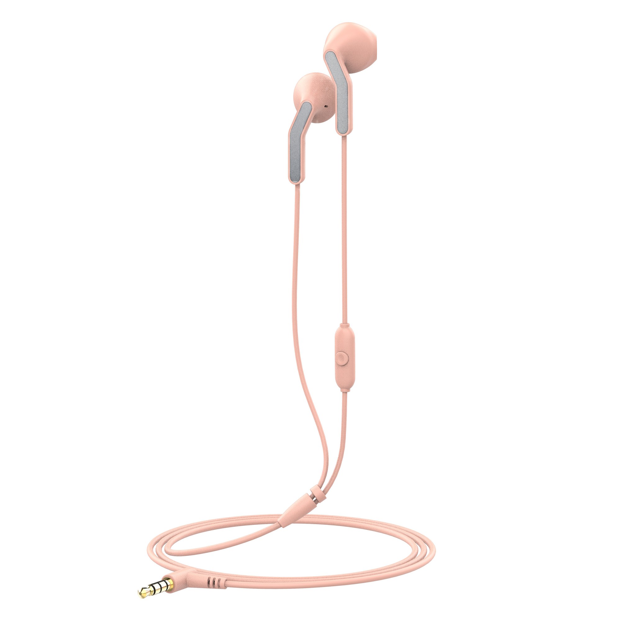 Auriculares Muvit MEU Intraurales con cable Jack 3,5 mm Rosa