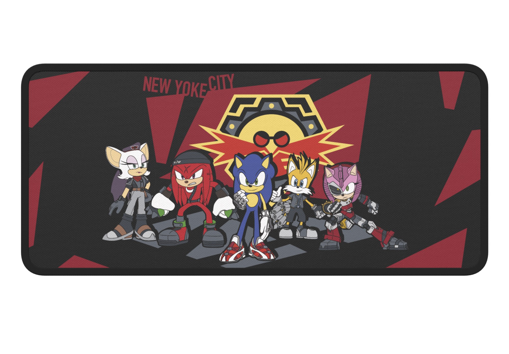 Alfombrilla Cyp brands Sonic Prime New XXL Negro