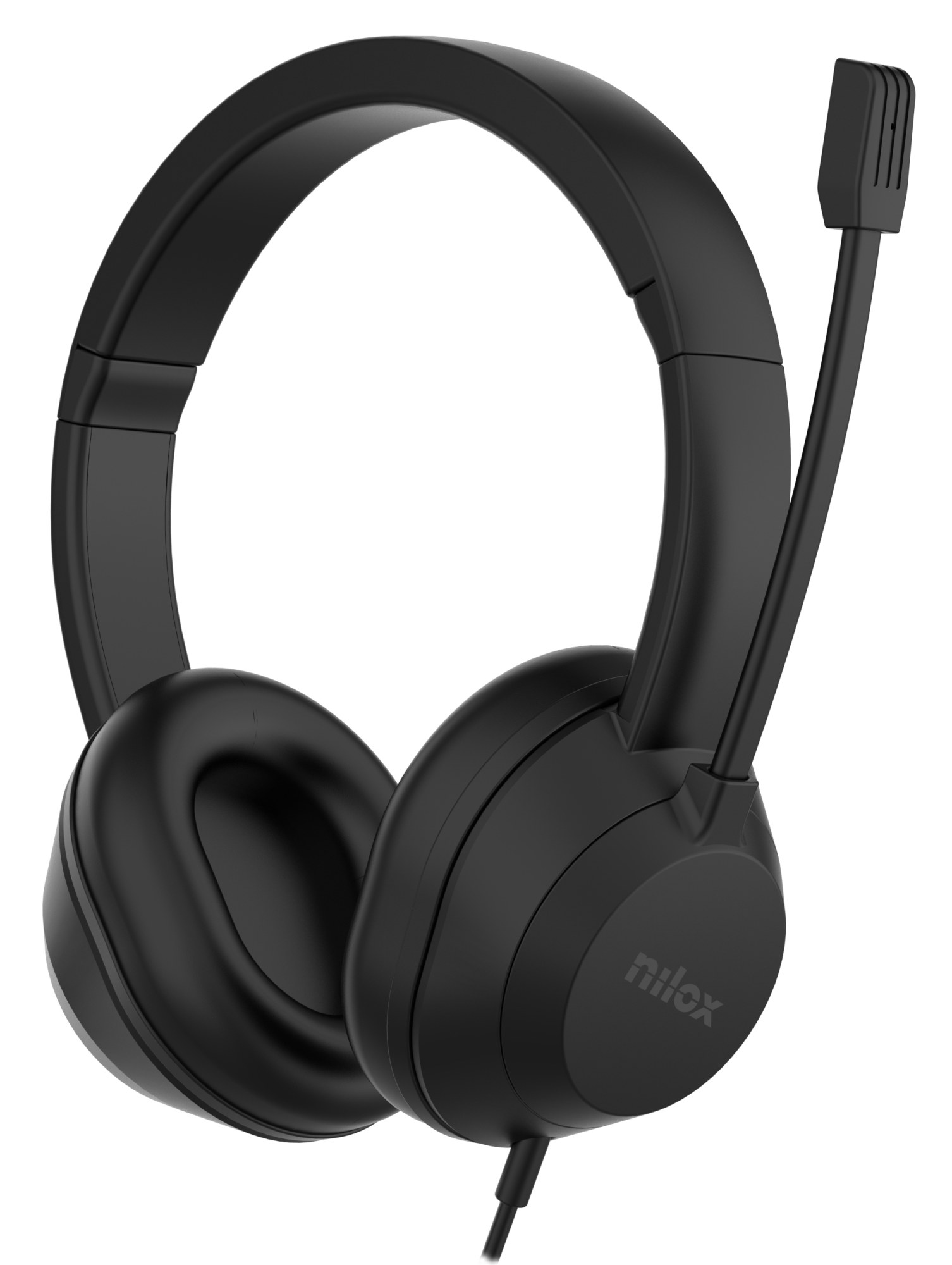 Auriculares Nilox NXAUSB02 Intraurales con cable USB-A Negro