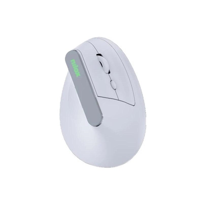 Ratón Nilox NXMOEVR01W Inalámbrico Bluetooth Blanco