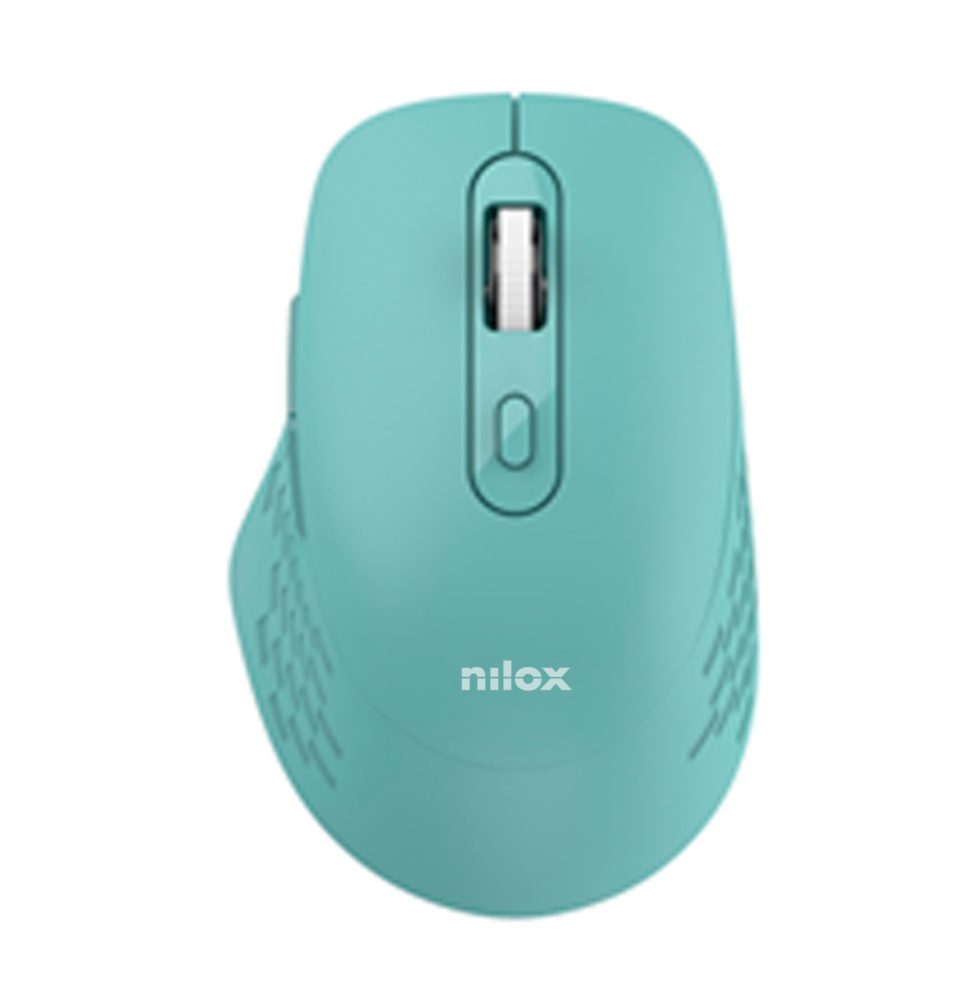Ratón Nilox Dual 1600dpi Inalámbrico Cian
