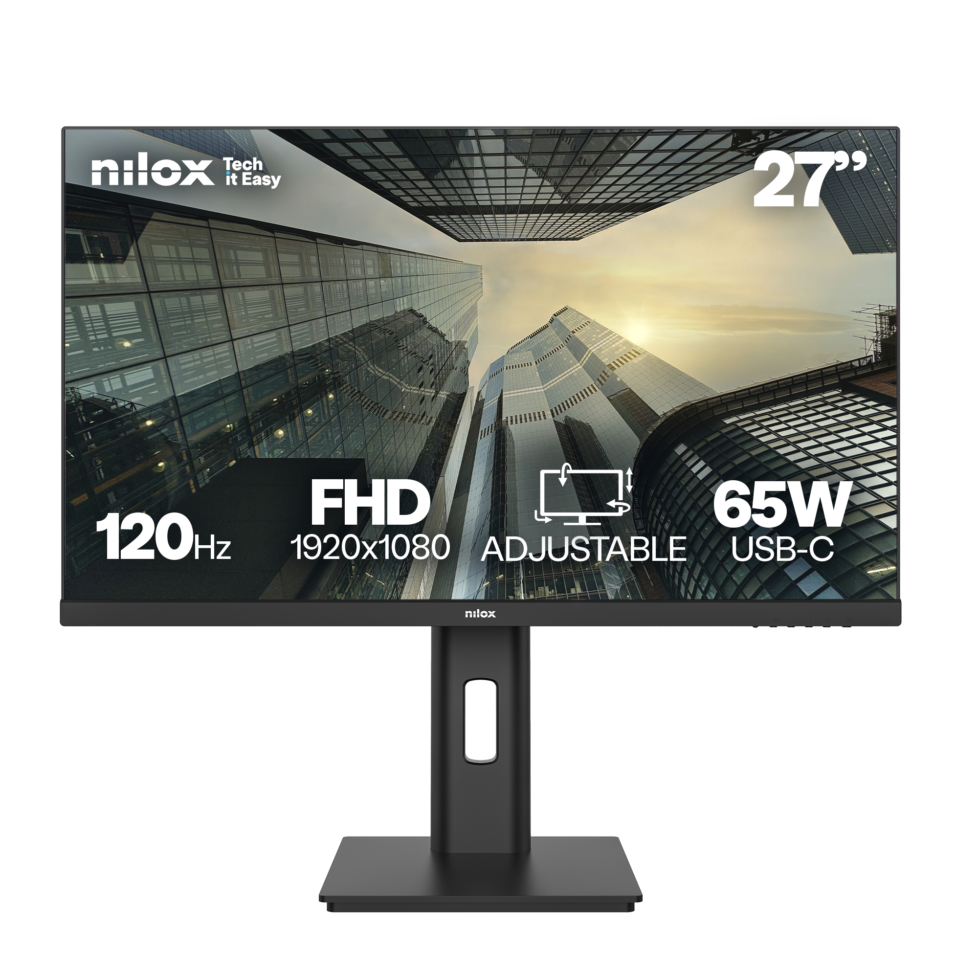 NILOX NXM27REG12065 Monitor 27" IPS 120Hz FHD HDMI