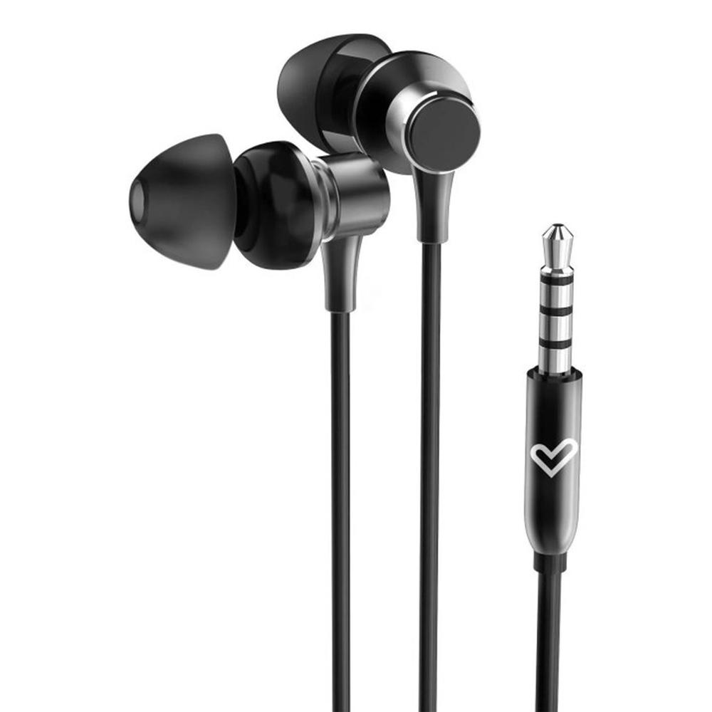 Auriculares Energy Sistem Metallized Diadema Jack 3,5 mm Negro